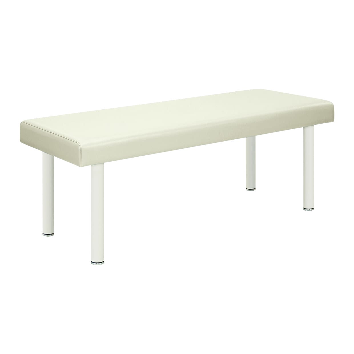 診察台(小児用) 24-4985-0001 ビニルレザー白 高田ベッド製作所 TB-183(50X150X45CM)