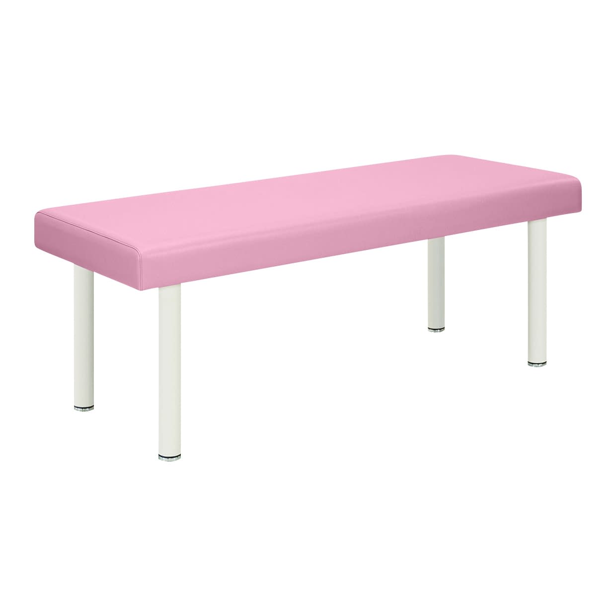 診察台(小児用) 24-4985-0007 ビニルレザーピンク 高田ベッド製作所 TB-183(50X150X45CM)