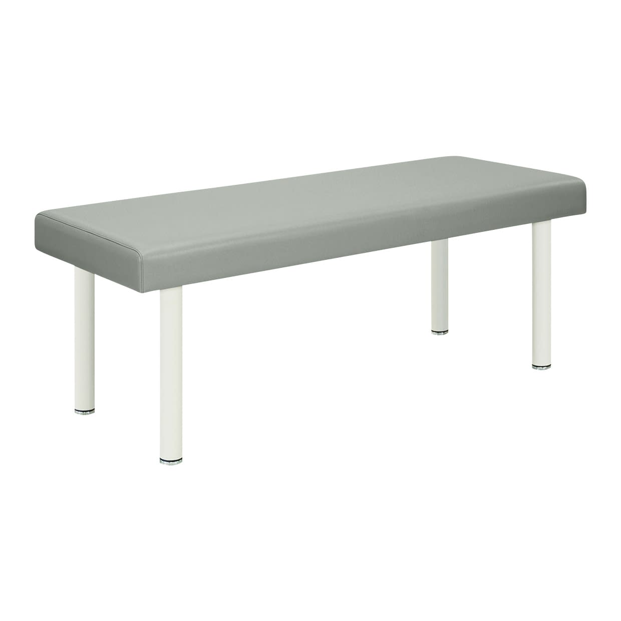 診察台(小児用) 24-4985-0009 ビニルレザーグレー 高田ベッド製作所 TB-183(50X150X45CM)