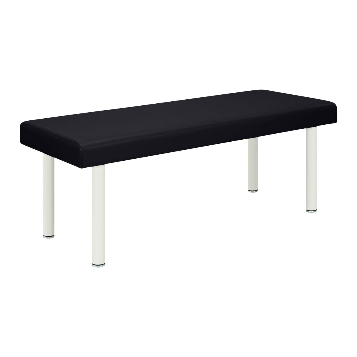 診察台(小児用) 24-4985-0203 ビニルレザー黒 高田ベッド製作所 TB-183(55X150X50CM)