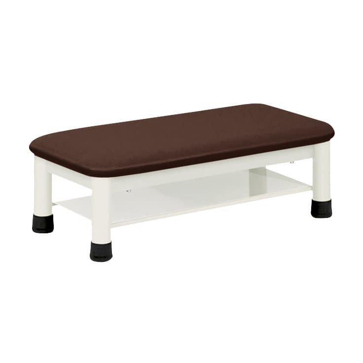 足踏み台 24-4986-0004 ビニルレザー茶 高田ベッド製作所 TB-53(60X30X20CM)