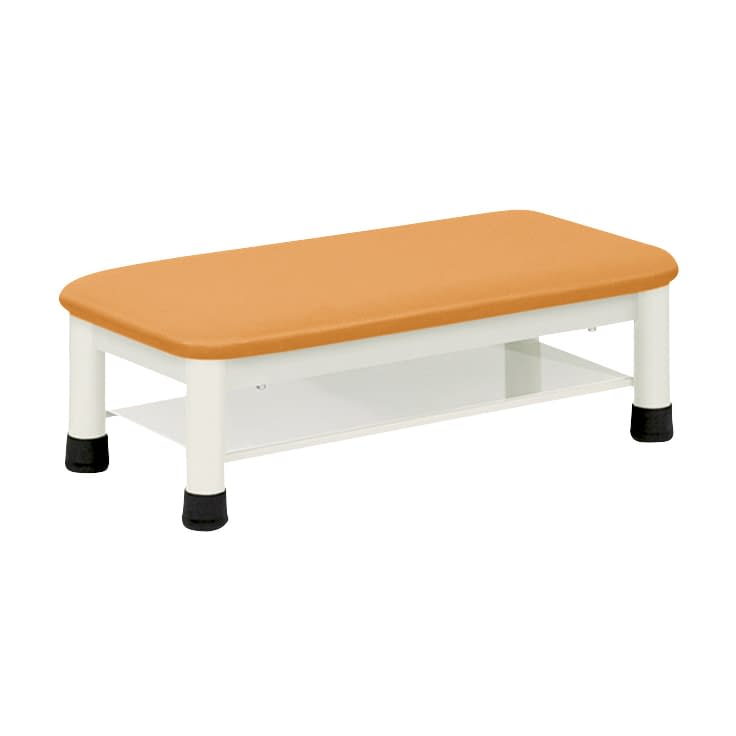 足踏み台 24-4986-0010 ビニルレザーオレンジ 高田ベッド製作所 TB-53(60X30X20CM)