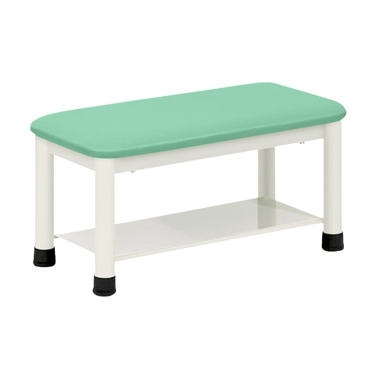 足踏み台 24-4986-0105 ビニルレザーライトグリーン 高田ベッド製作所 TB-53(60X30X25CM)