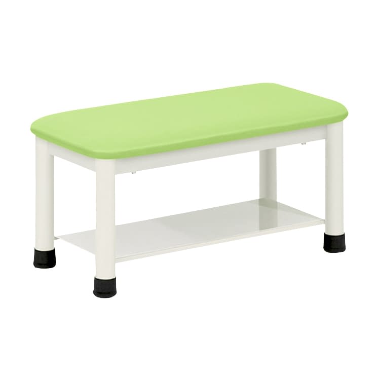 足踏み台 24-4986-0118 ビニルレザーライムグリーン 高田ベッド製作所 TB-53(60X30X25CM)