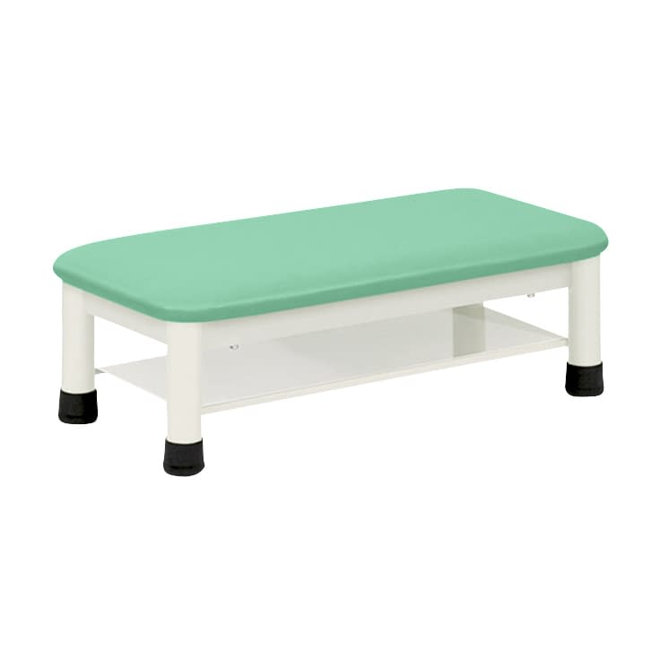 足踏み台 24-4986-0205 ビニルレザーライトグリーン 高田ベッド製作所 TB-53(60X30X30CM)