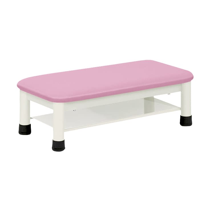 足踏み台 24-4986-0207 ビニルレザーピンク 高田ベッド製作所 TB-53(60X30X30CM)