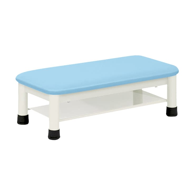 足踏み台 24-4986-0212 ビニルレザースカイブルー 高田ベッド製作所 TB-53(60X30X30CM)