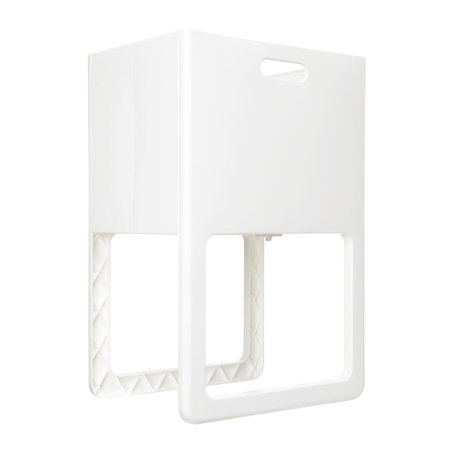 折りたたみバスケット(アコット) 24-4989-00 伊勢藤 I-541(ホワイト)