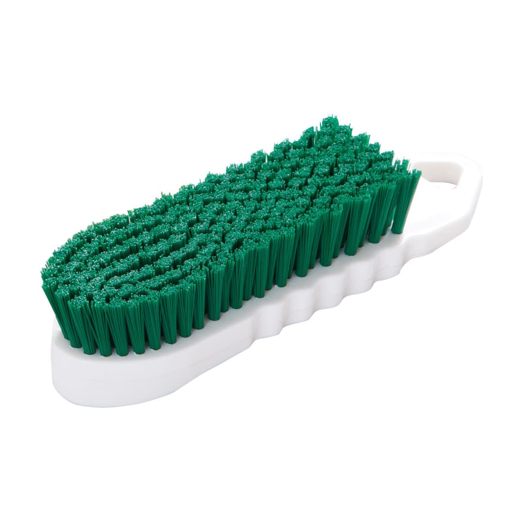 ハンドブラシ(ソフト) 24-5335-04 橋本ブラシ HBS-HS-G(グリーン)