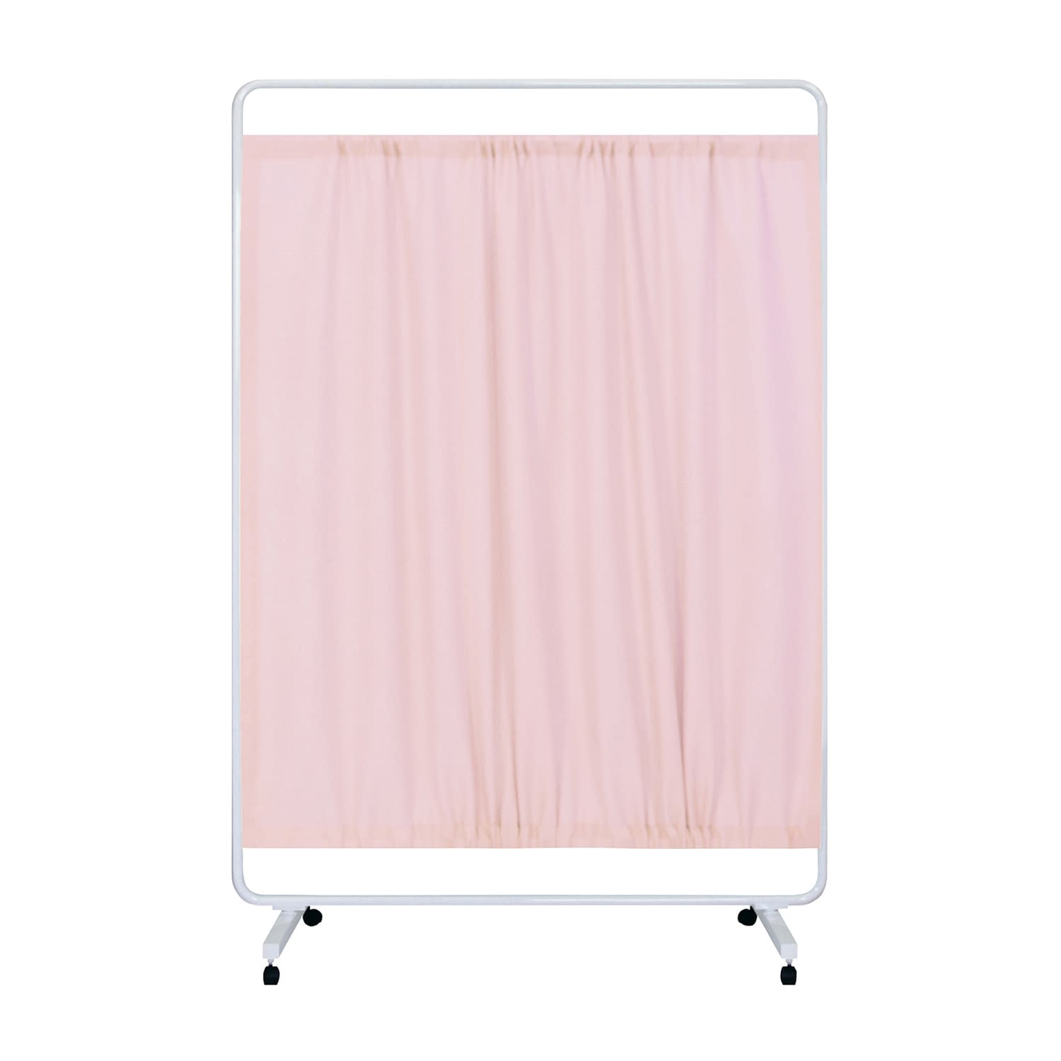 マツヨシ衝立II(独立)H1800mm スクリーン 24-5610-0601 ピンク MATSUYOSHI MY-TP120AH(W1200MM)