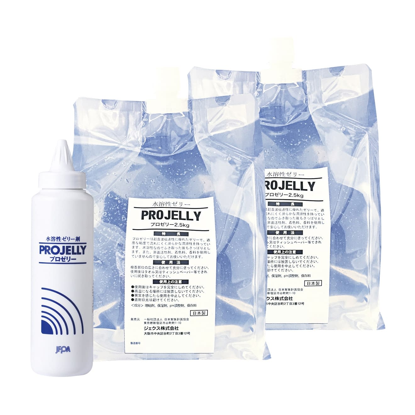 プロゼリー(ノーマルタイプ) 12-2027-03 ジェクス 5KG(2.5KGX2)