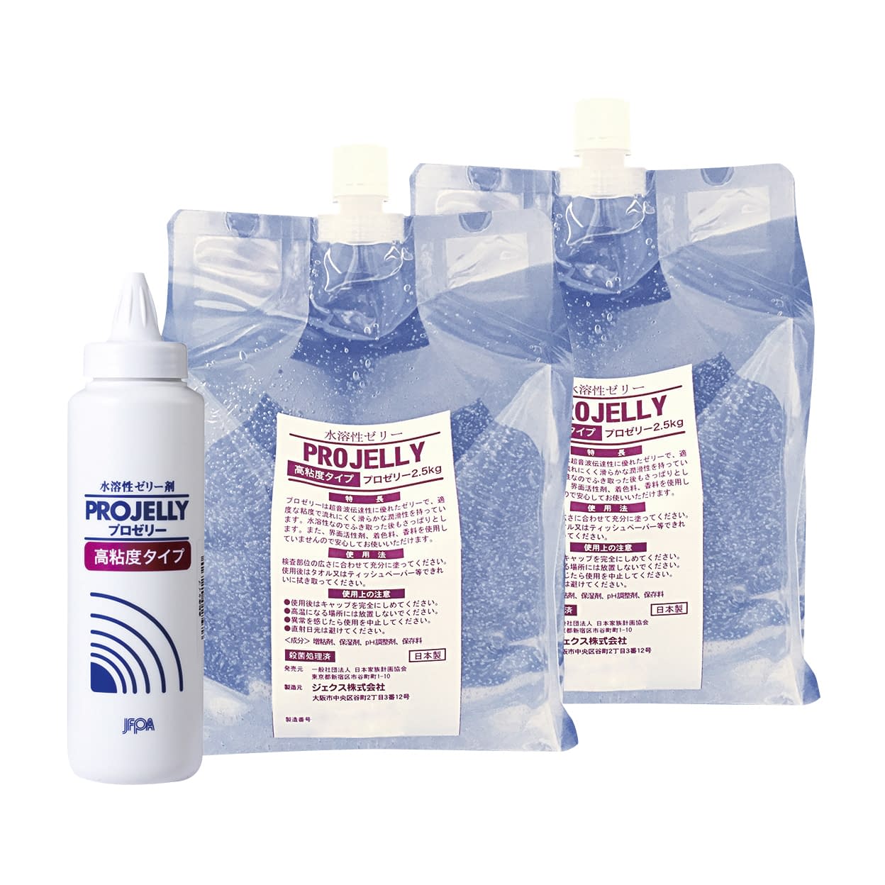 プロゼリー(高粘度タイプ) 24-4430-02 ジェクス 5KG(2.5KGX2)