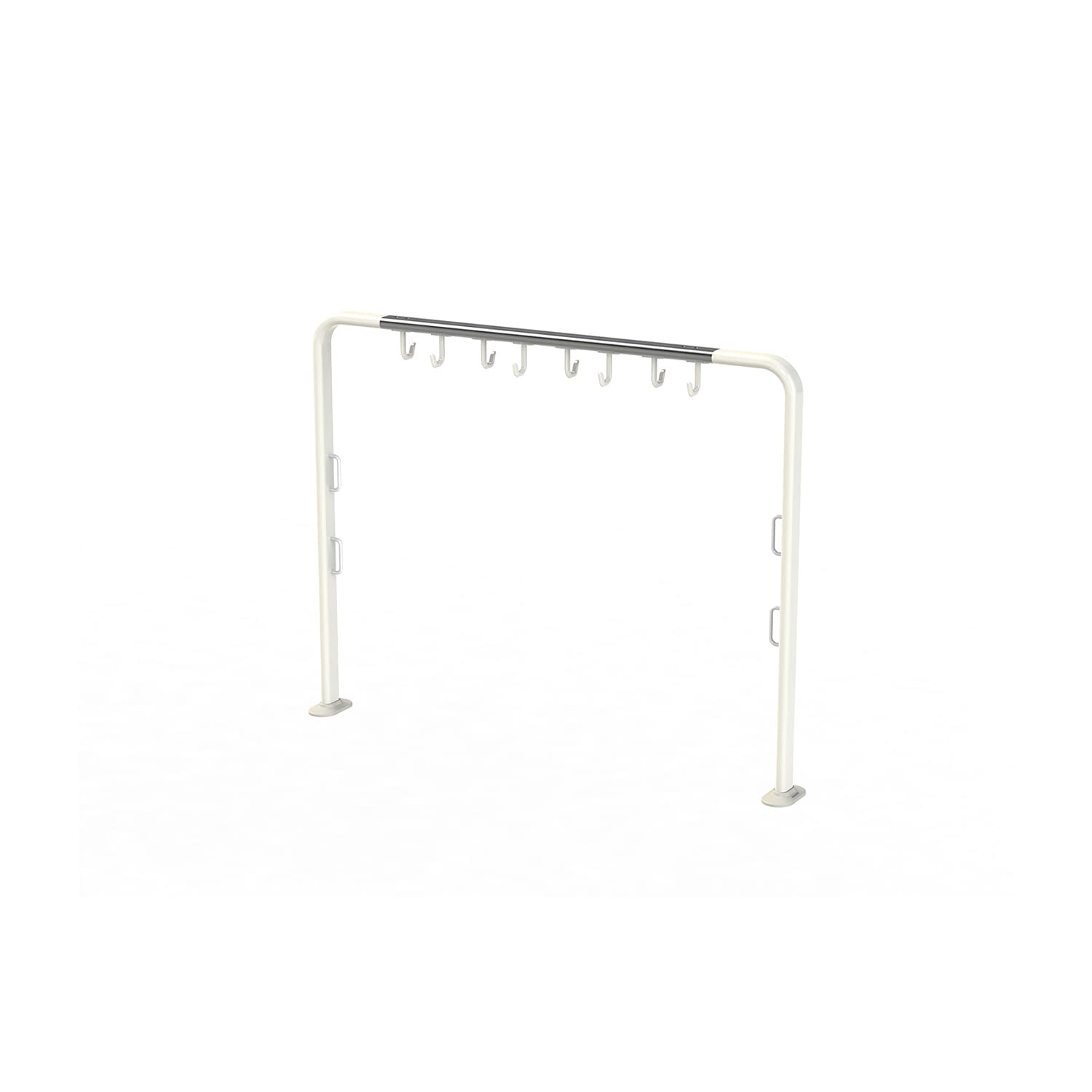 点滴作業台用ハンガー W1200用 24-5113-0002 壁面仕様 ナカバヤシ RTD-THF120