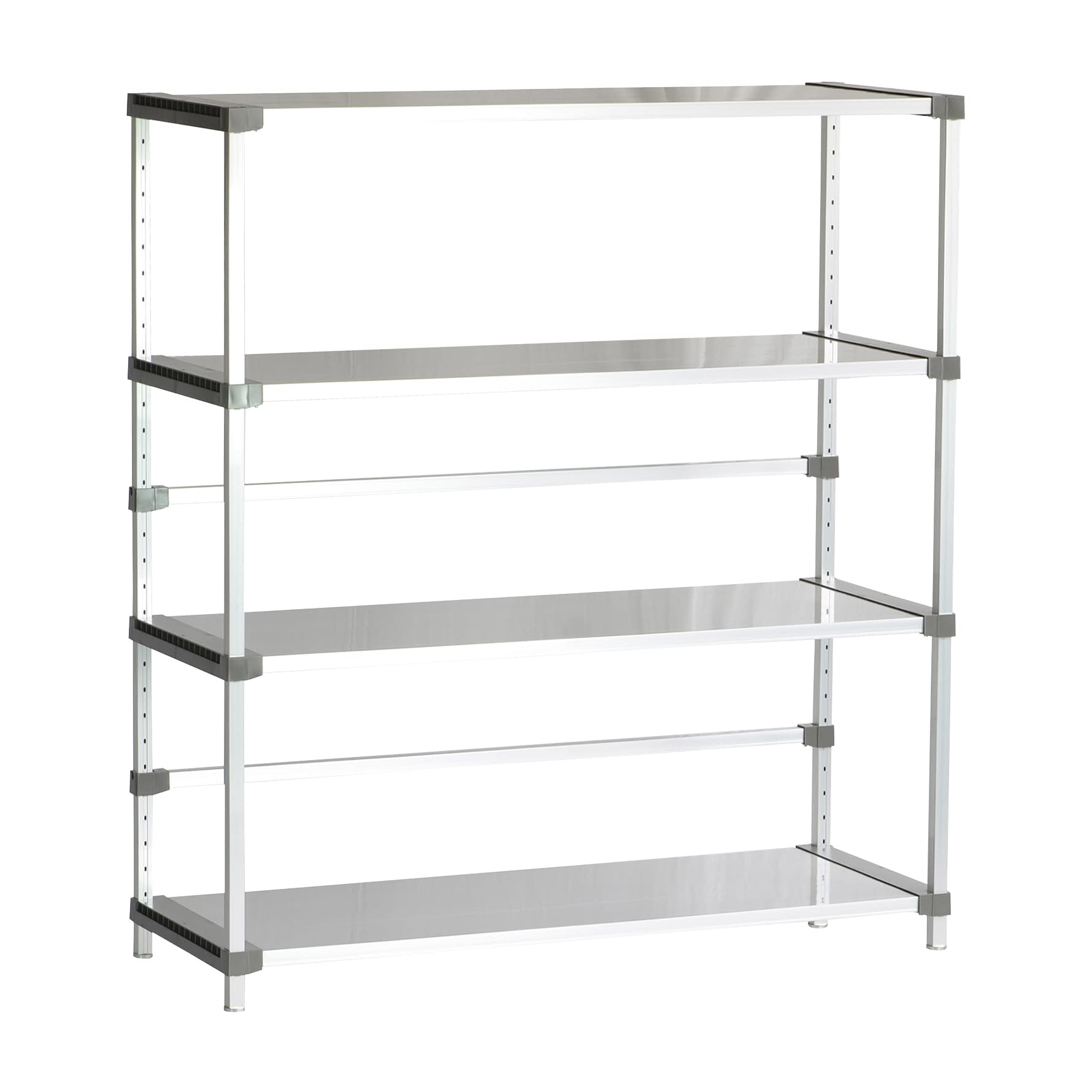 アルアップシェルフ(アジャスター4段 ラック 24-5316-05 シンドー 1500-554-1800A4