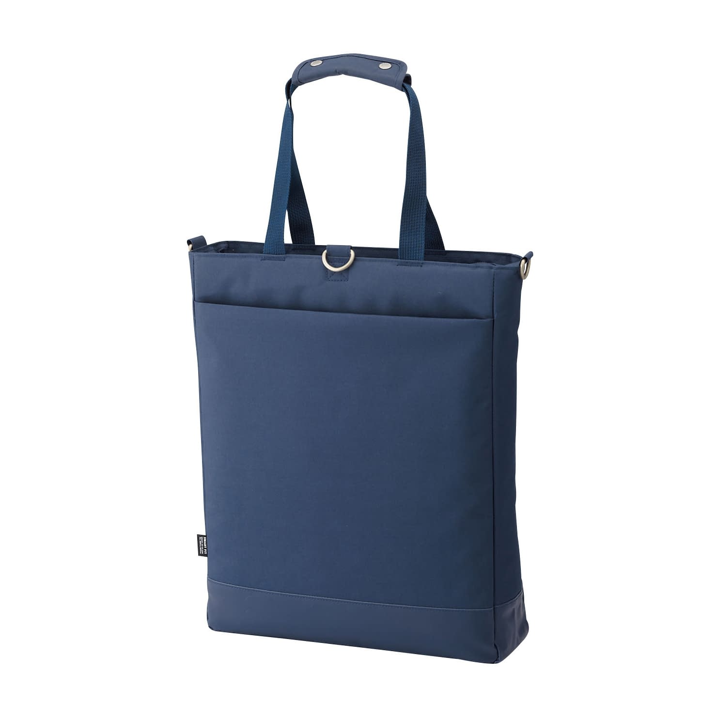 キャリングバッグ(タテ型) トートバッグ 24-5565-02 LIHITLAB． A7672-11(ネイビー)