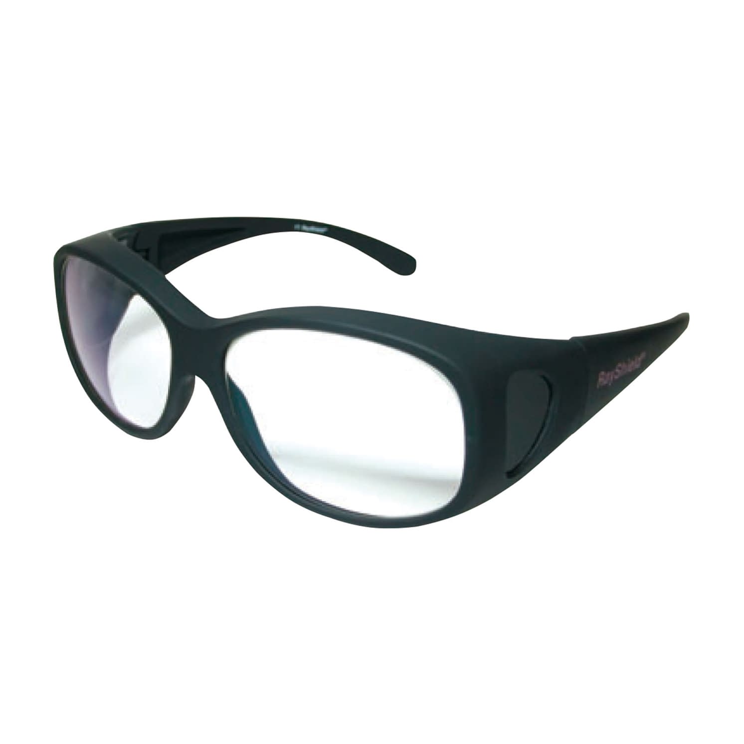 (24-4839-00)Ｘ線防護眼鏡フィットオーバー LG-N190(ﾌﾞﾗｯｸ) Xｾﾝﾎﾞｳｺﾞﾒｶﾞﾈﾌｨｯﾄｵｰﾊﾞ【1個単位】【2019年カタログ商品】