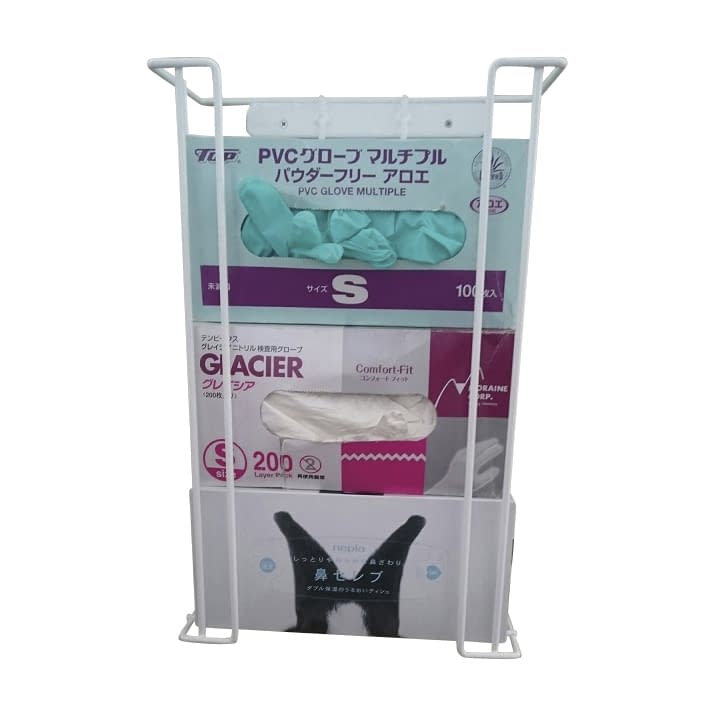 ボックスホルダー(マグネットタイプ) 24-4836-00 フジネット W265XD115XH420MM