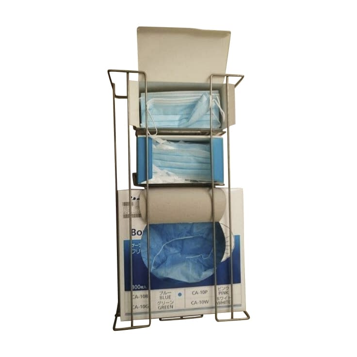 ボックスホルダー(マグネットタイプ) 24-4836-01 フジネット W302XD170XH540MM