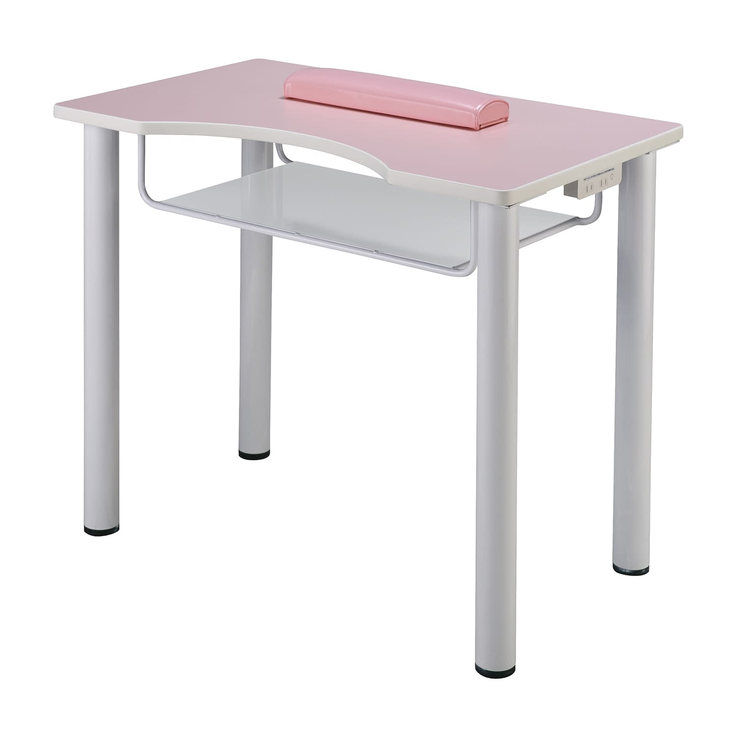 マツヨシSN採血テーブル 注射台 24-4998-01 MATSUYOSHI SN-T004P(ピンク)