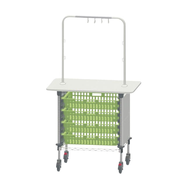 KSO作業台(ハンガー中) ハンガー中 24-5120-00 KAWAJUN MWT008HT-64SET