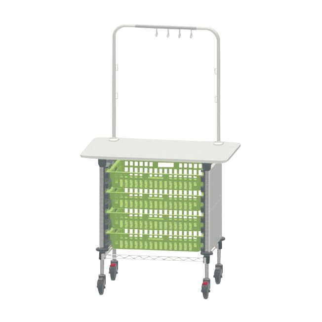 KSO作業台(ハンガー奥) ハンガー奥 24-5120-01 KAWAJUN MWT015HT-64SET