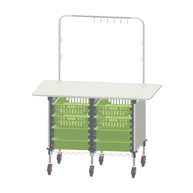 KSO作業台(ハンガー奥) ハンガー奥 24-5121-01 KAWAJUN MWT016HT-64SET