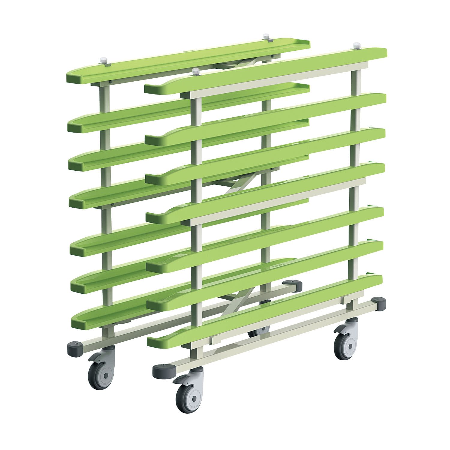 下膳カート(132-50-7段) 24-5349-03 KAWAJUN MCR036YG