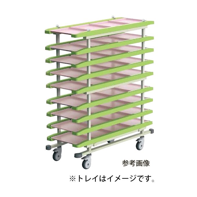 下膳カート(132-46-9段) 24-5349-05 KAWAJUN MCR038YG