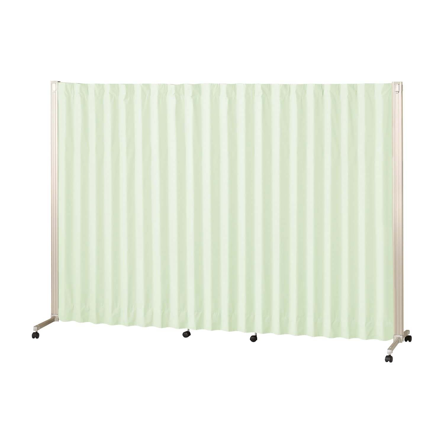 アコーディオンスクリーン 衝立 24-4987-0004 グリーン ノーリツイス AKX-193(W1950XH1300)