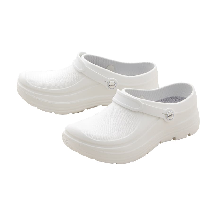 スクラビングシューズ チョイス 24-5655-0003 L(24．0～24．5cm) スクラビングシューズ NO.620(ホワイト)