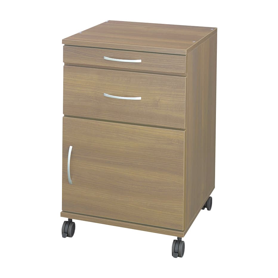 床頭台 ロータイプ 24-6902-0001 ナチュラルオーク ホスピタルネット TUF1-SD(ロータイプ)