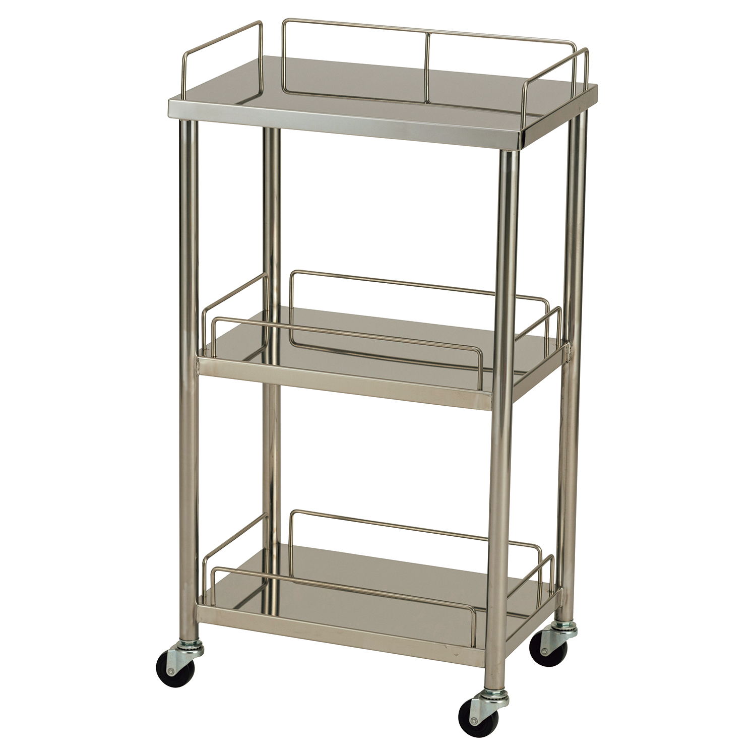 マツヨシ エコノミーワゴン カート(回診車) 24-6039-00 MATSUYOSHI EWG-A006(450X300X770