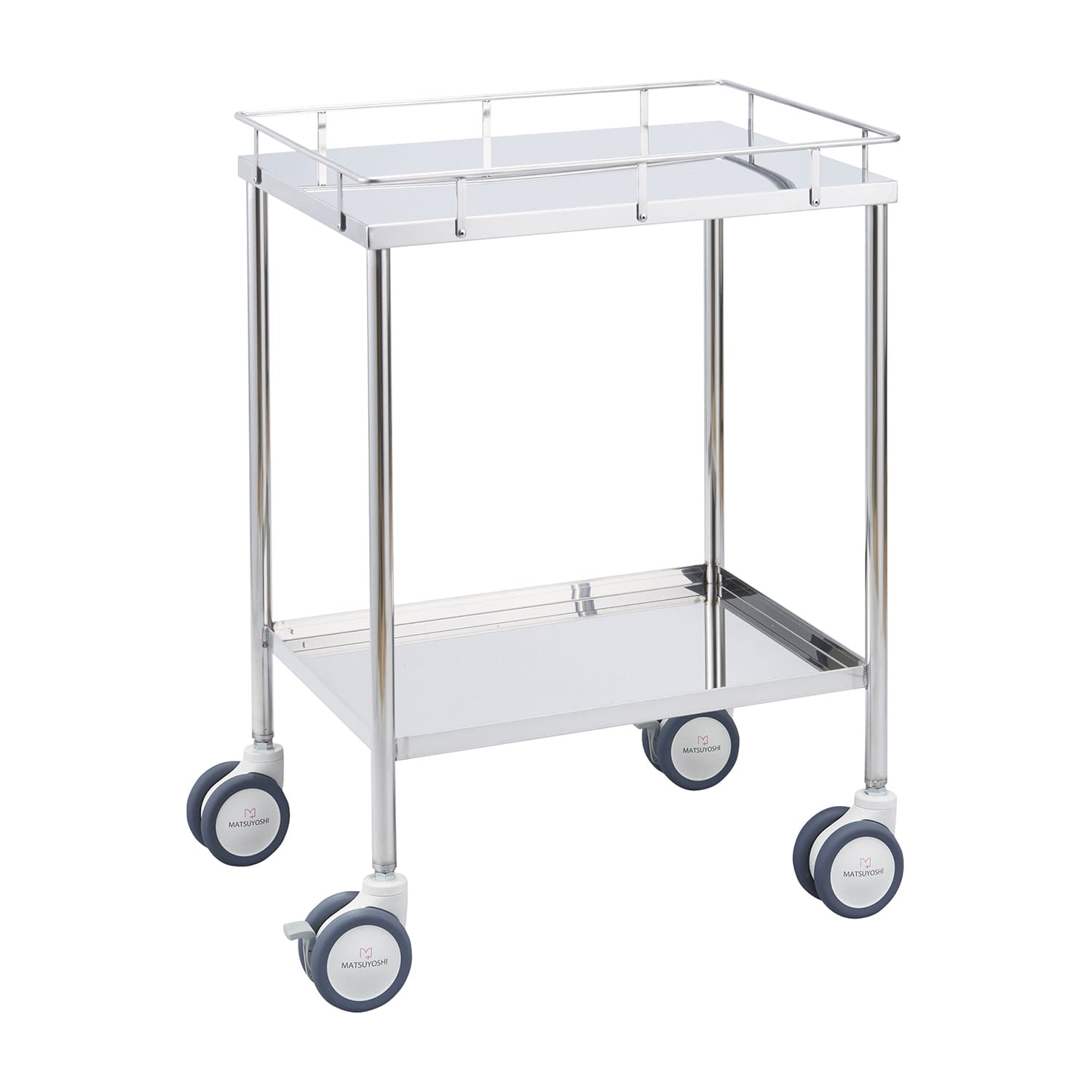 マツヨシ抗菌ステンレス器械台 カート(抗菌) 24-6040-00 MATSUYOSHI MY-IW160(600X450X800