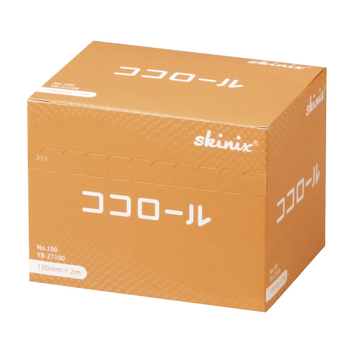 ココロール Nо．100 No.100 カテーテル固定用テープ 24-6799-01 skinix YB-27100(1カン)
