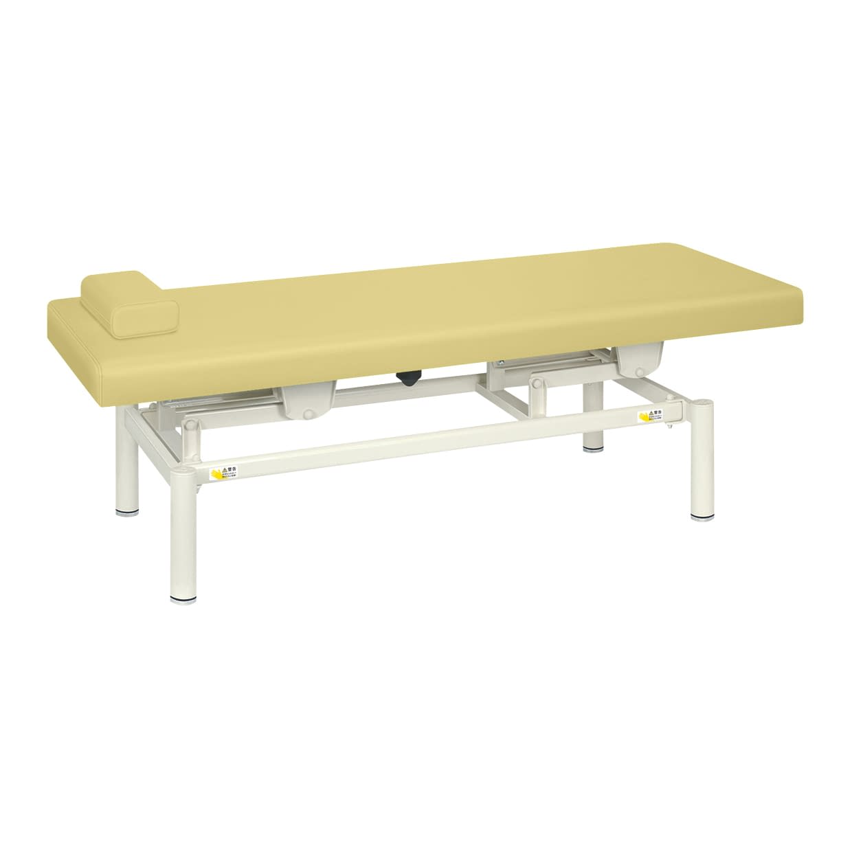 電動診察台 24-6372-0002 ビニルレザーアイボリー 高田ベッド製作所 TB-1346(65X180X45-81