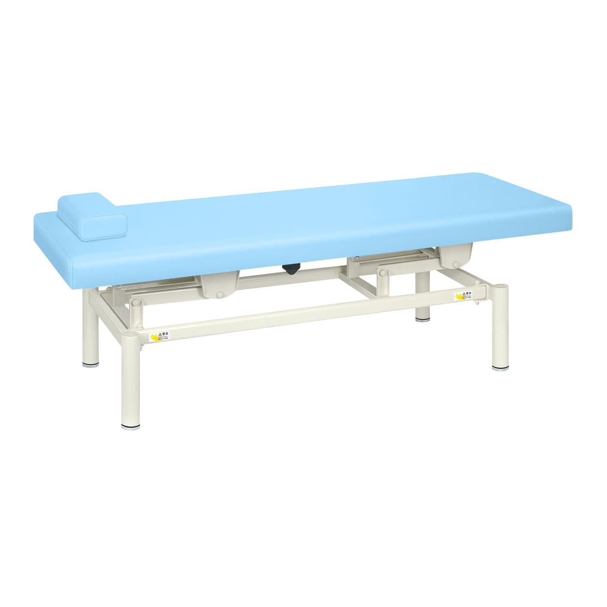 電動診察台 24-6372-0012 ビニルレザースカイブルー 高田ベッド製作所 TB-1346(65X180X45-81