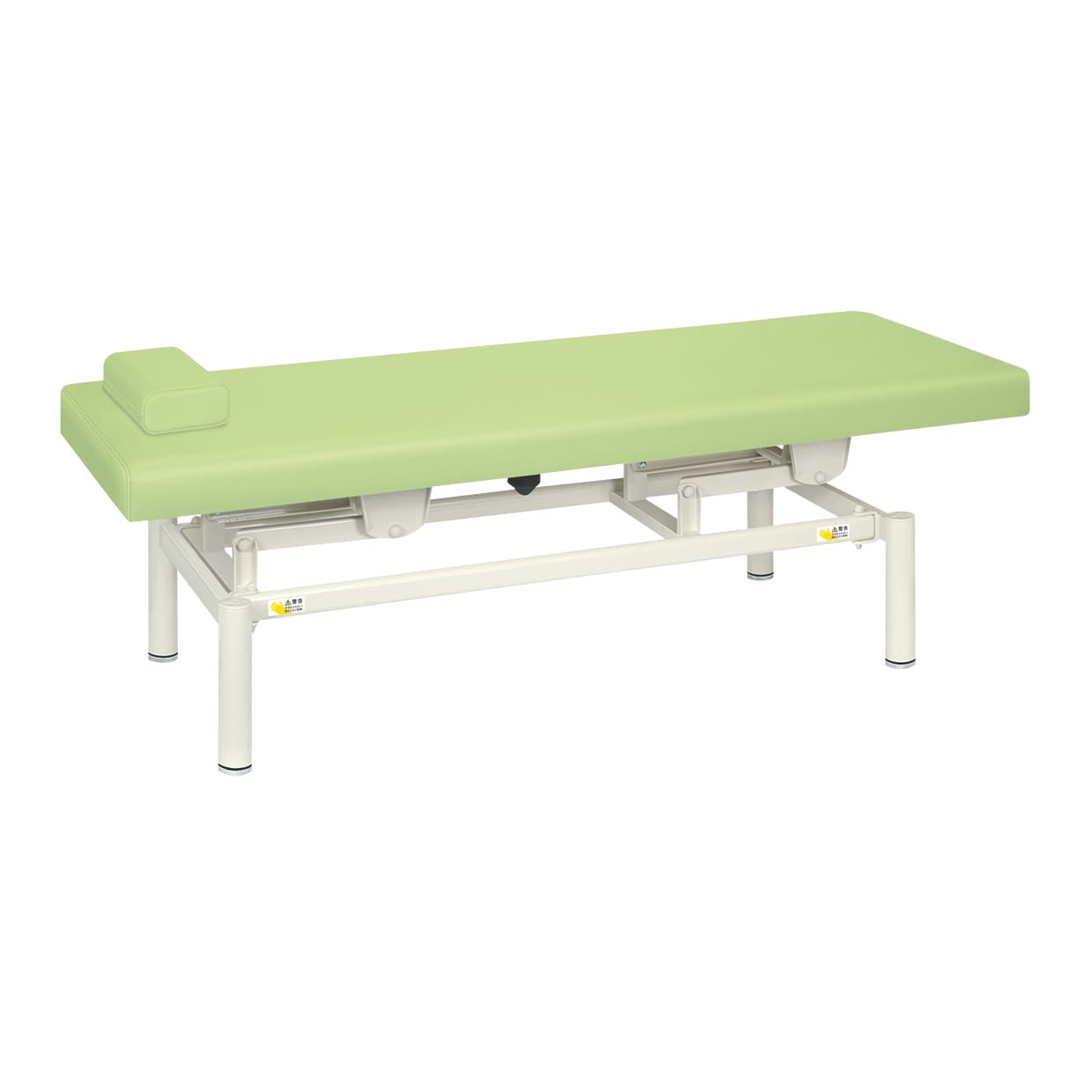 電動診察台 24-6372-0118 ビニルレザーライムグリーン 高田ベッド製作所 TB-1346(70X190X45-81