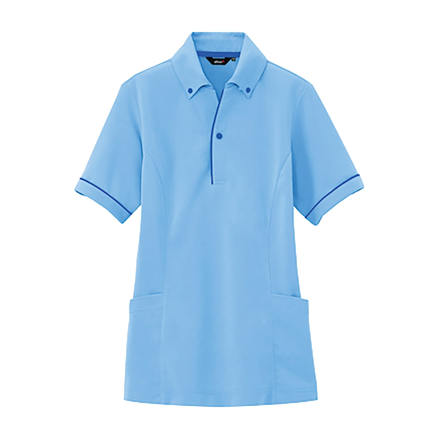 サイドポケットポロ 24-6532-0102 S アイトス AZ-7668-007(サックス)