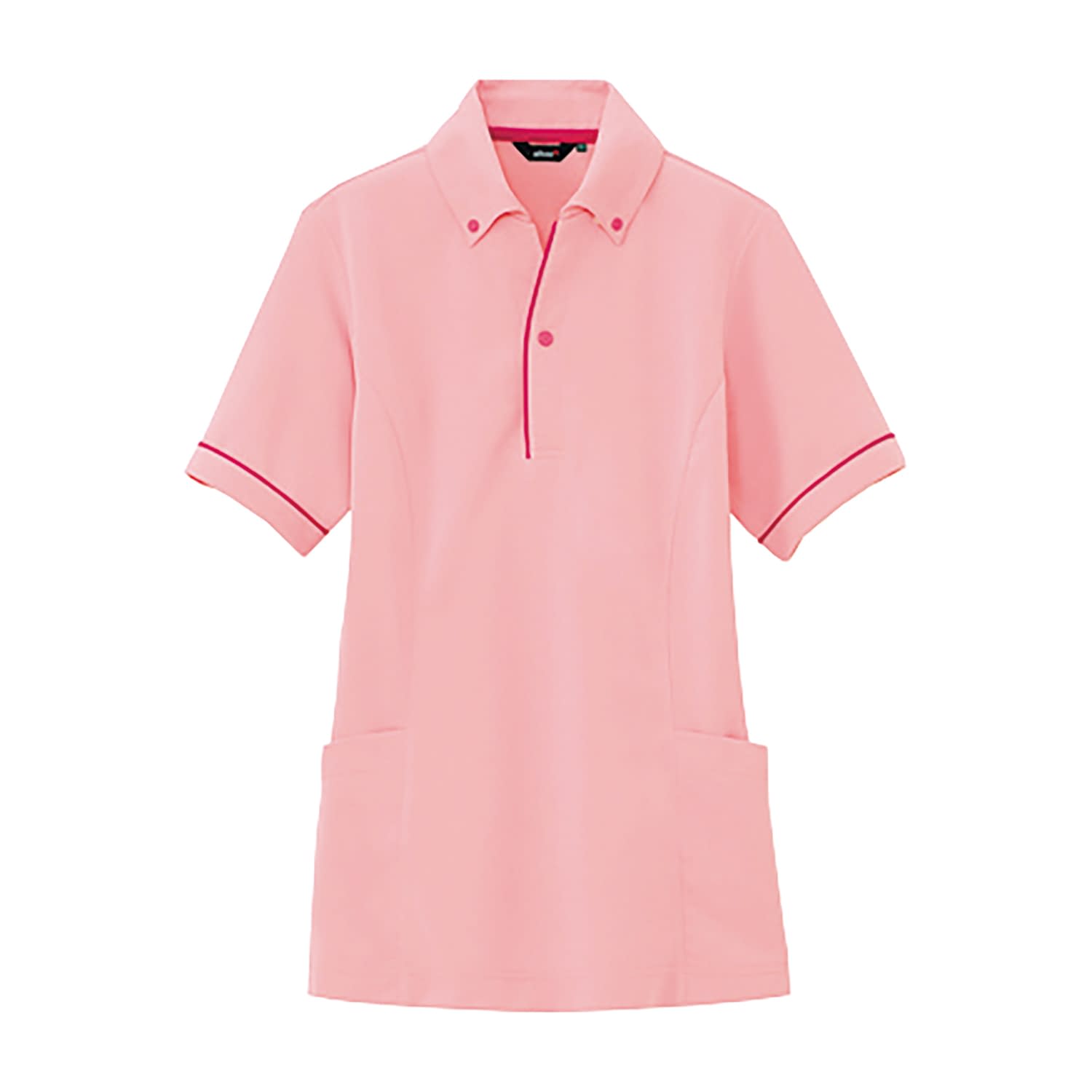 サイドポケットポロ 24-6532-0502 S アイトス AZ-7668-160(ピンク)