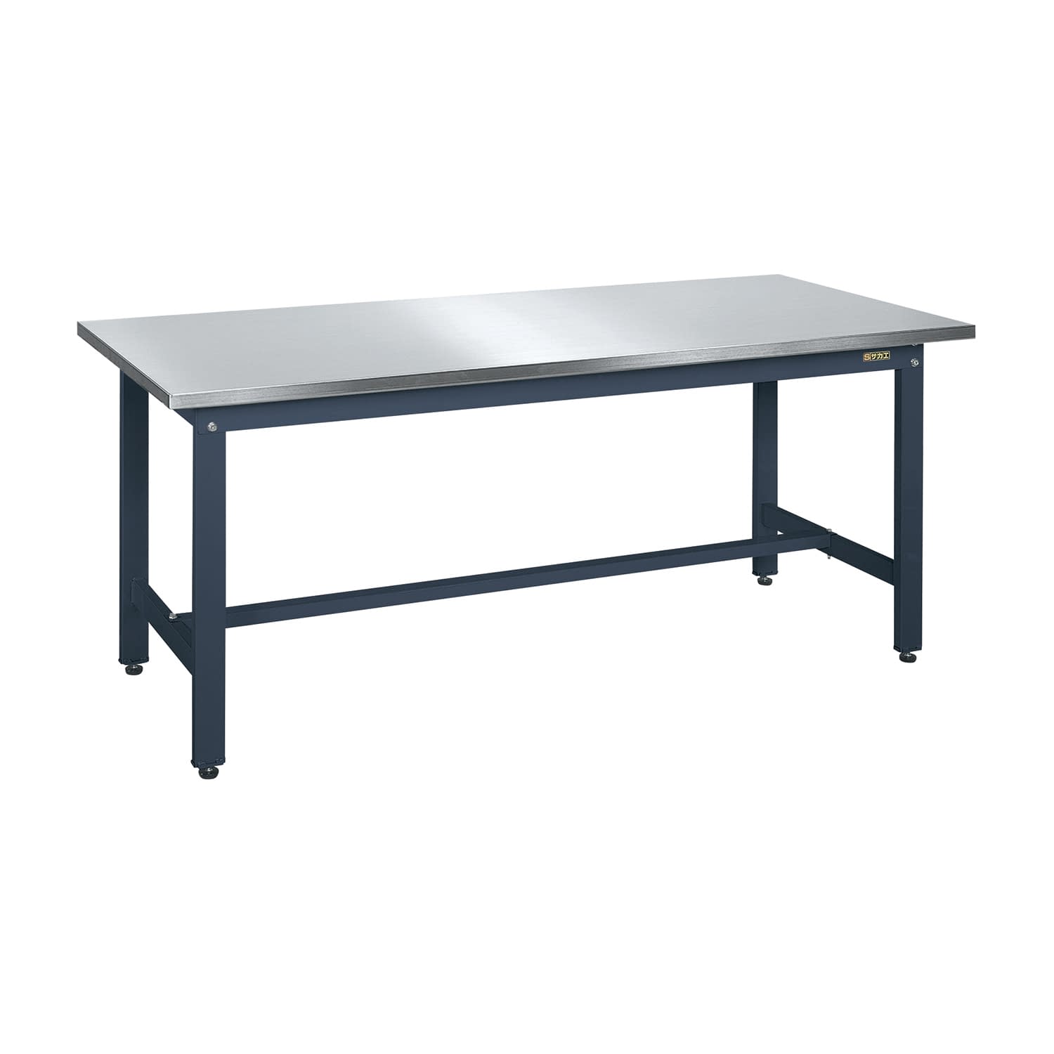軽量作業台(ステンレス天板仕様) 24-6888-02 サカエ KK-187SU4DN(W180XD75