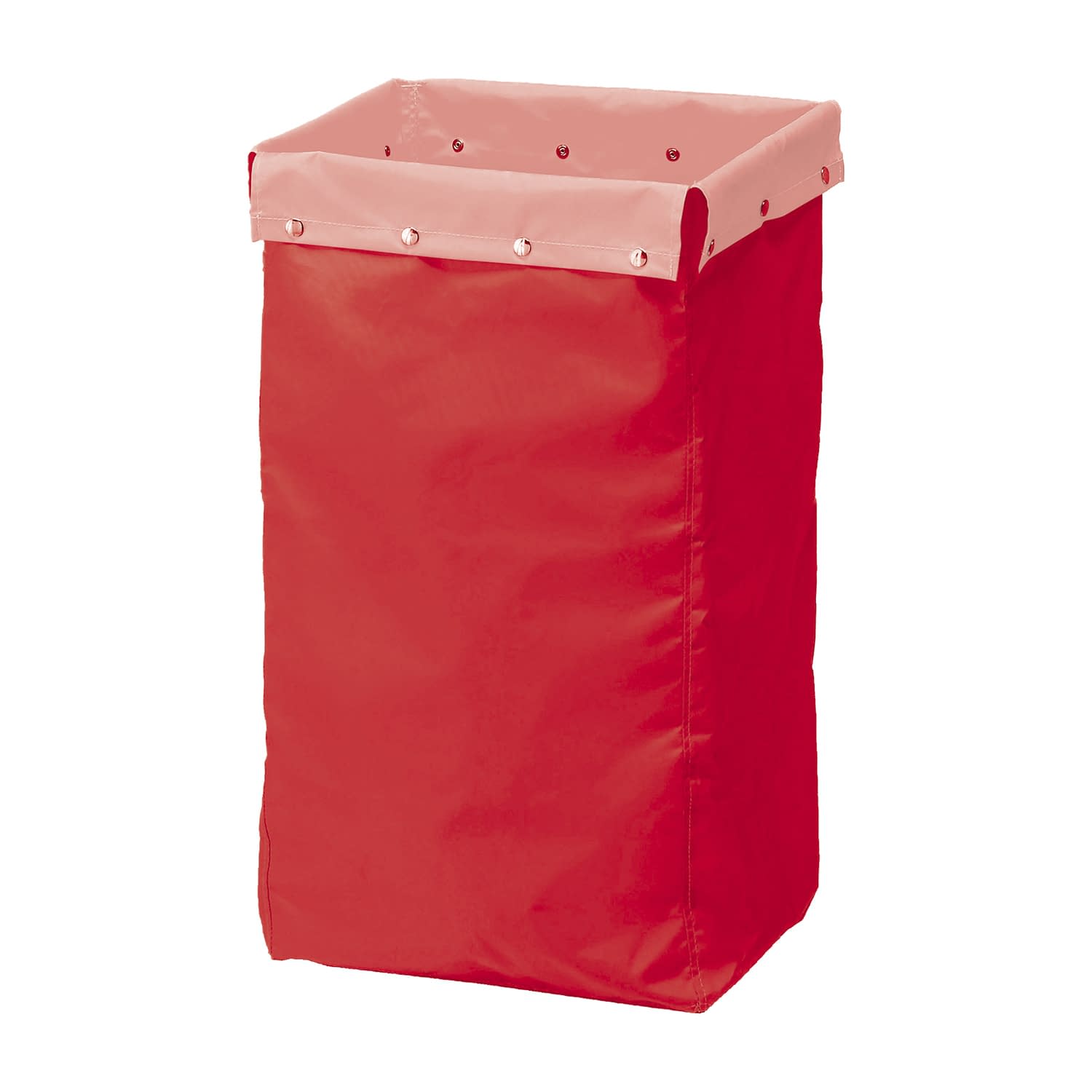 リサイクルカートY－4(収納袋) 24-6550-1007 レッド 山崎産業 C251-004X-MB