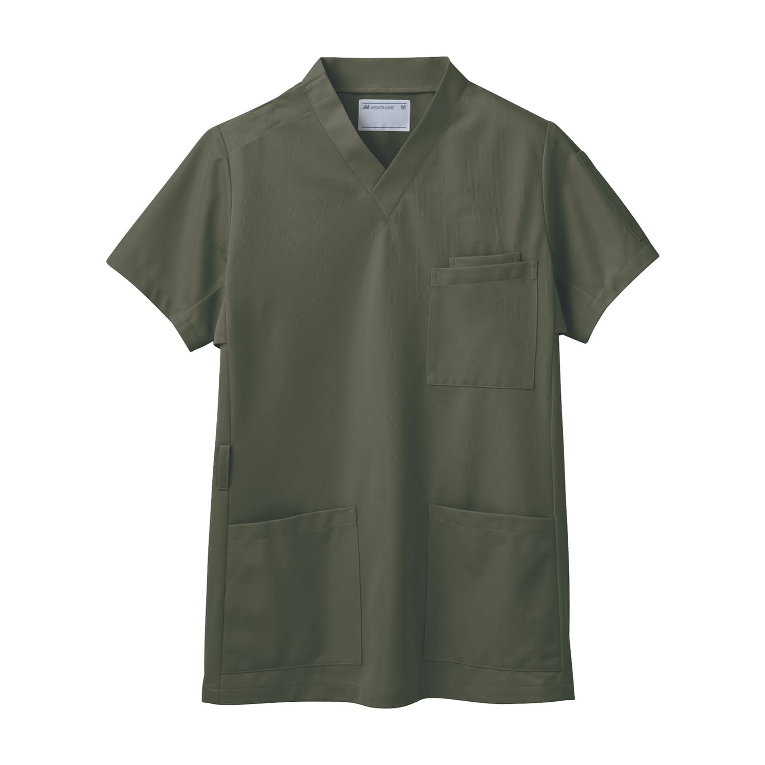 スクラブ(男女兼用) 23-7574-1305 3L 住商モンブラン 72-630(チャコールグレー)