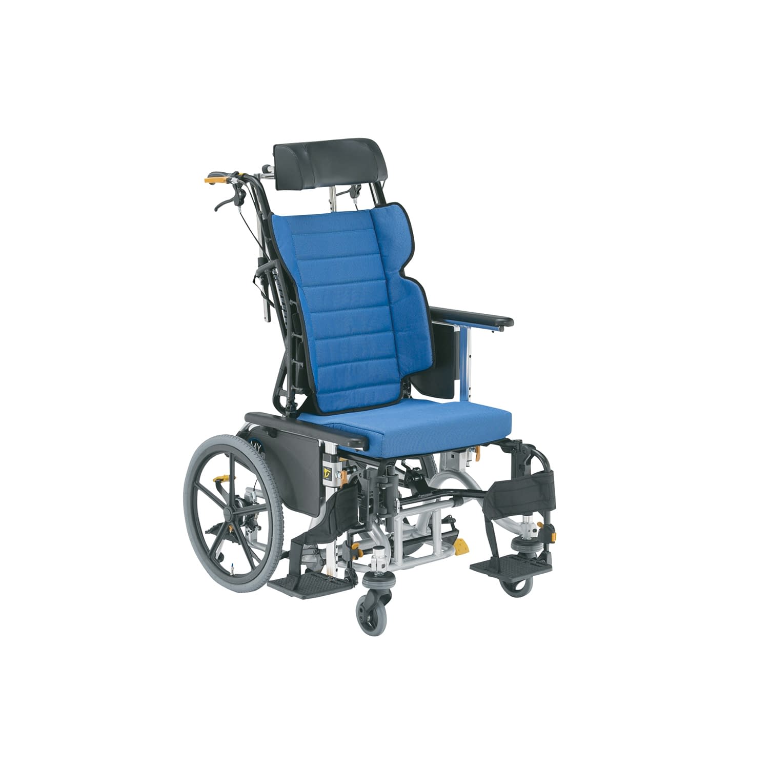 車いす マイチルトリジッド3D 24-6621-0002 ブルー(F－2) 松永製作所 MH-RD3D