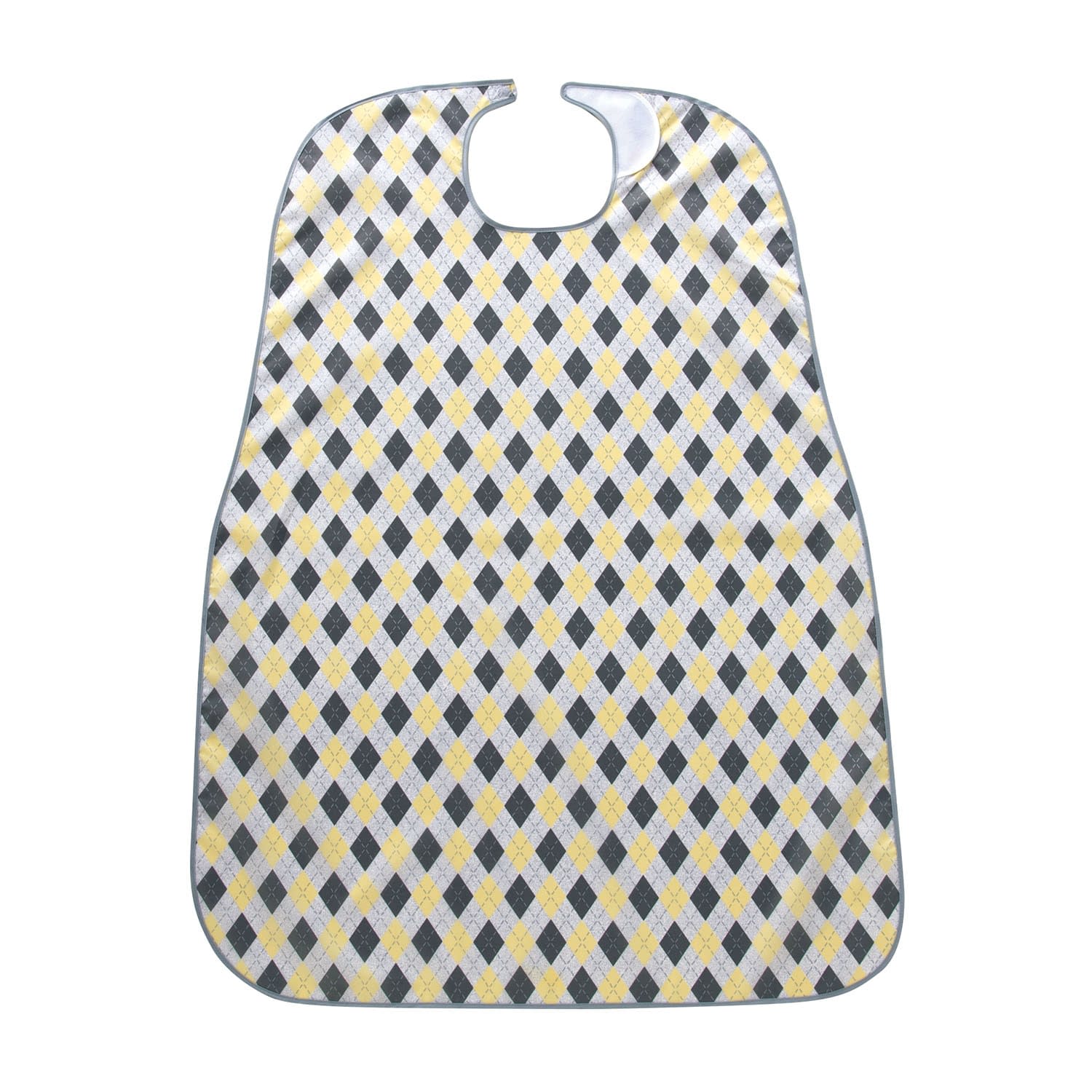 食事前掛(耐久はっ水) 24-6690-0004 アーガイル・クリーム 特殊衣料 1070(78X100CM)