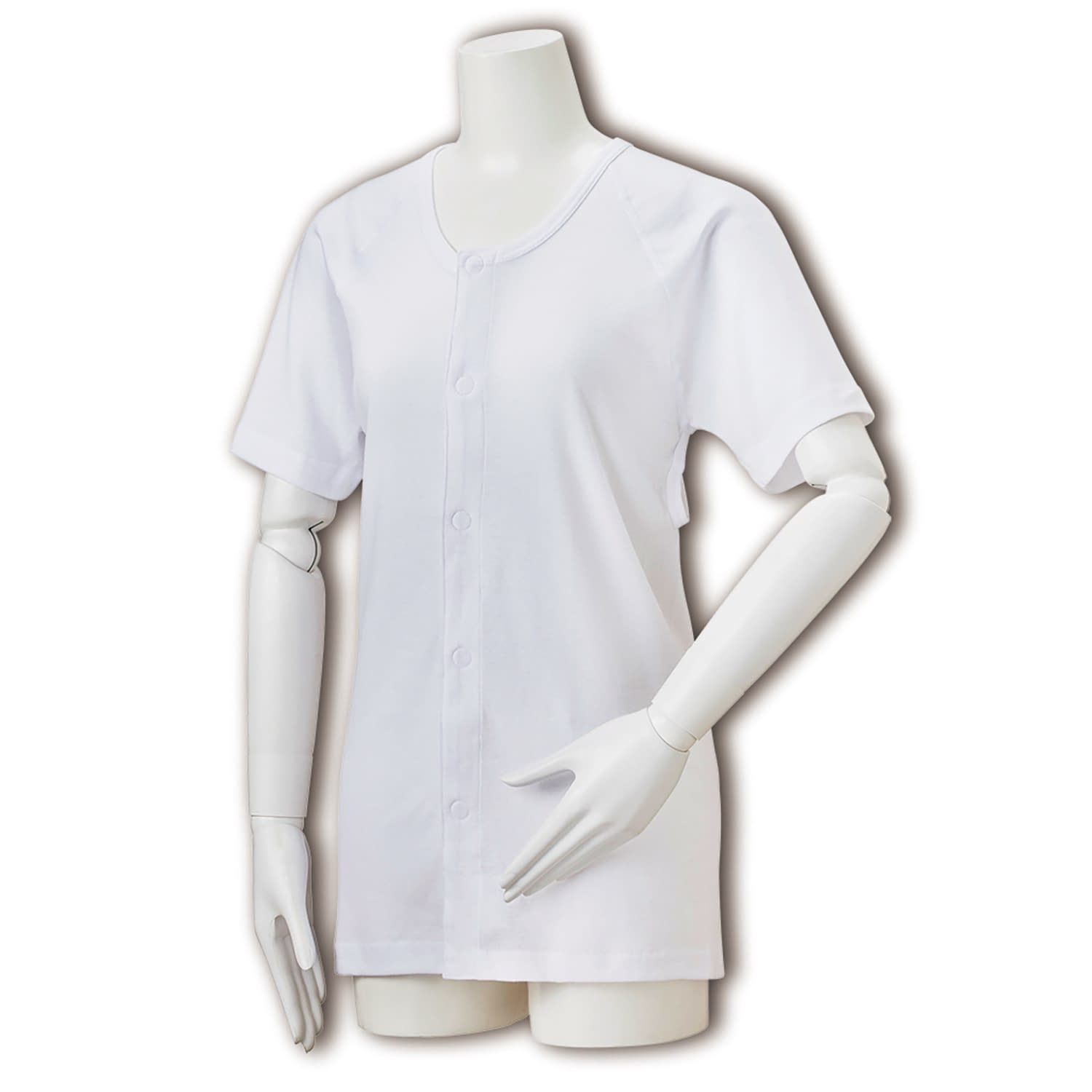 ソフラ肌着ライト(男女兼用)半袖 半袖 24-6937-03 竹虎 104175(LLサイズ)