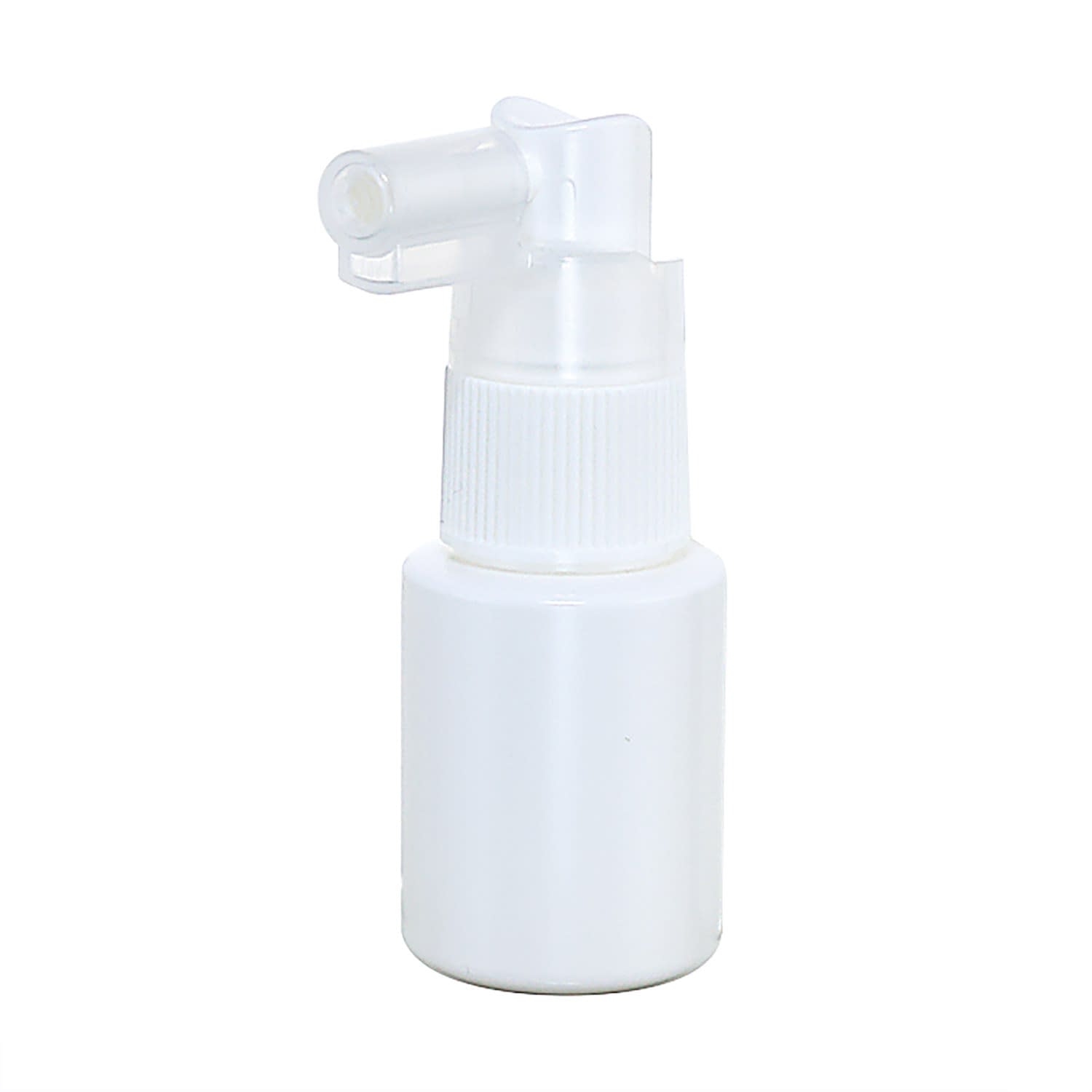 (24-6286-01)ミストボトル（喉用）乳白・未滅菌 20ML(10ﾎﾟﾝｲﾘ) ﾐｽﾄﾎﾞﾄﾙ(ﾉﾄﾞﾖｳ)ﾆｭｳﾊｸ【1袋単位】【2019年カタログ商品】