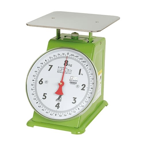 上皿自動はかり(検定品) 24-6874-03 シンワ測定 70087(8KG)