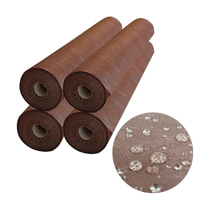 ディスポ診察台カバー 24-6378-01 フィフティ・ヴィジョナリー HT-006(ブラウン)4カンイリ