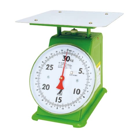 上皿自動はかり(検定品) 24-6874-06 シンワ測定 70102(30KG)