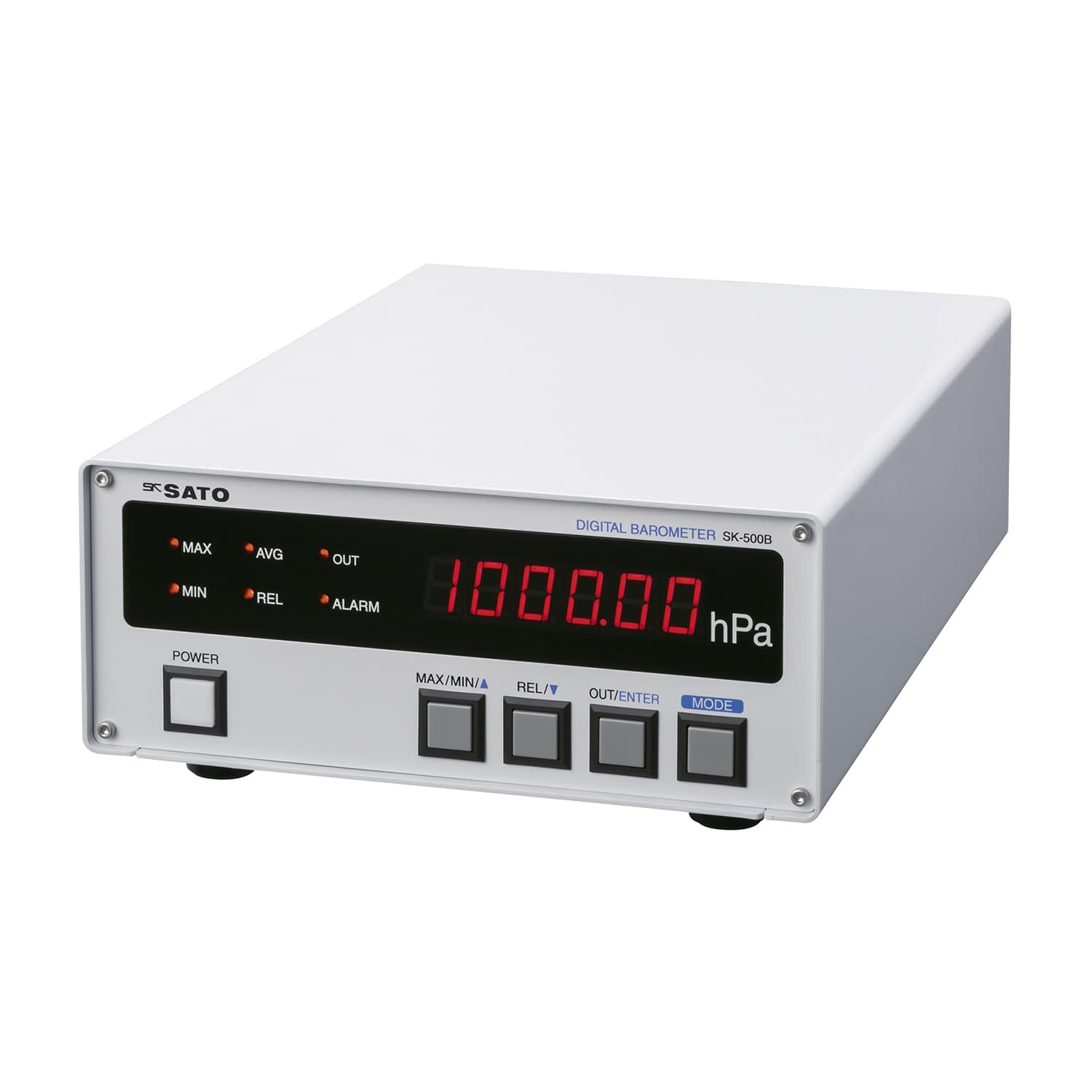 (24-6272-00)デジタル気圧計 SK-500B ﾃﾞｼﾞﾀﾙｷｱﾂｹｲ【1個単位】【2019年カタログ商品】